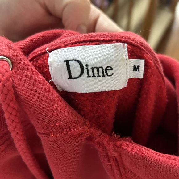 Dime Red Hoodie - Picture 3 of 9
